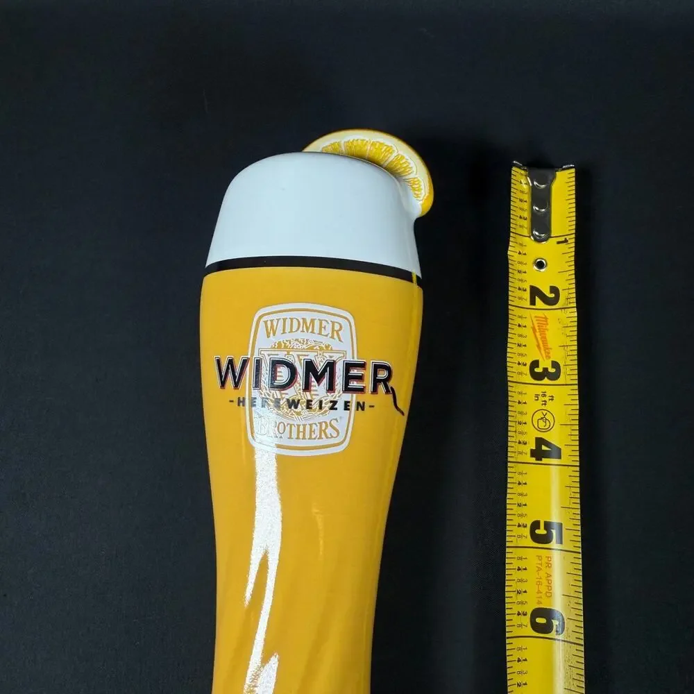 Widmer Brothers Hefeweizen 12” Porcelain Beer Tap Handle bar